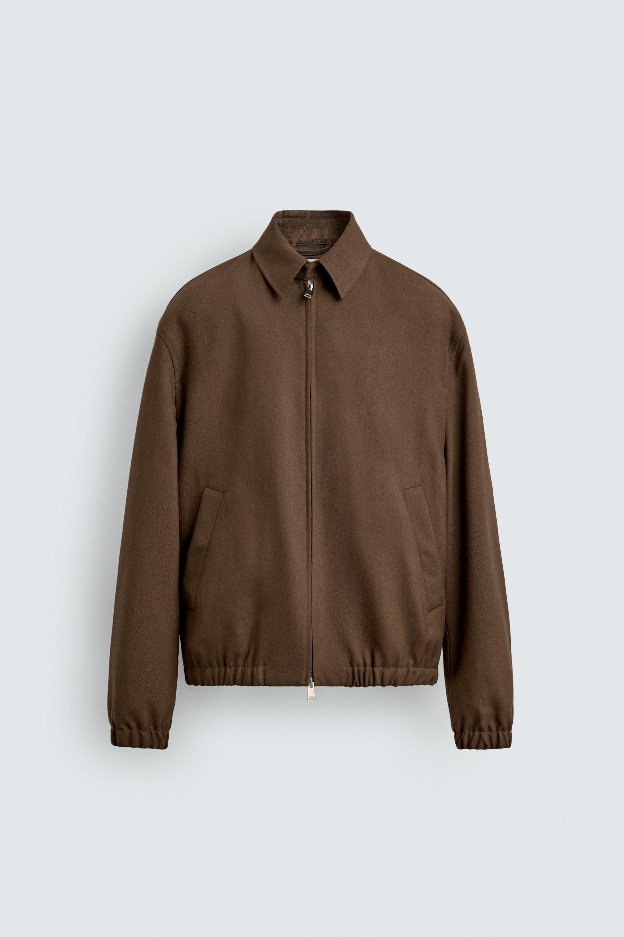 REGULAR FIT 100% WOOL JACKET